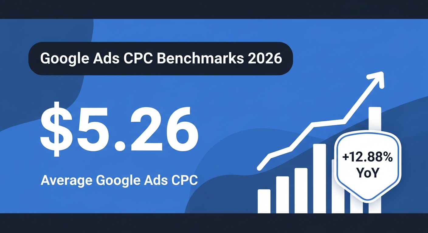 Google Ads CPC Benchmarks 2026: What's Behind Rising Search Costs